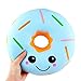 Bagvhandbagro Jumbo Donut Squishy, 10 Inch Giant Cute Simulation Donut Squishies Cream Scented Slow Rising Squeeze Toy Stress Relief Toys for Kids Collection Gift, Large Decorative Props