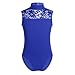 CHICTRY Big Girls' Ballet Dancewear Leotard Gymnastics Sleeveless Turtleneck Bodysuit with Lace O-Back