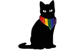 Yomlry LGBTQ Pins Set Round Gay Rainbow Pride Pin Heart Bi Gay Flag Pin Pride Buttons Ally Bulk for Backpacks Bags Clothes