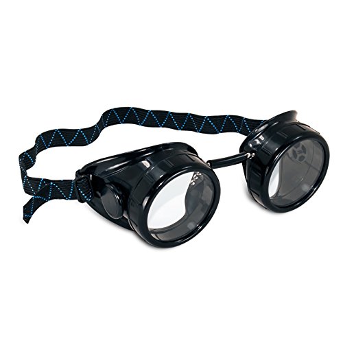 Black Welding Cup Goggles - 50mm Eye Cup (2) - Thumbnail 2