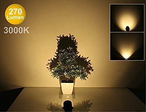 GreenClick 12V Low Voltage Landscape Lights, LED Landscape Spotlight 6.5ft Cable 3W Outdoor Spot Lights IP65 Waterproof Landscape Lighting Garden Tree Pathway Lights with Spike Stand(4 Pack) - Thumbnail 7