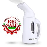 LOGROTATE Fabric Steamer 120ML Travel Garment Steamer Handheld Portable Mini Fast Heat-up Clothes Steamer for Clothes Linen Shirts Bedding Suits Curtains When at Home or Travel
