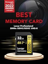 Lexar Professional 2000x 32GB SD Card UHS-II U3 V90 SDHC LSD2000032G-BNNAG view 4