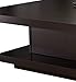 ioHOMES Celio Square Coffee Table, Red Cocoa