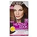 Loreal Healthy Look Hair Dye, Creme Gloss Color, Medium Red Brown 5R, 1 ct (Pack of 3)
