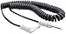 Pyle-Pro PCBLGF12 Coiled 12Ft 1/4'' Male To 1/4'' Right Angle Male Guitar/Instrument/Speaker Phono Cable