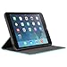 Speck Products DuraFolio Case and Viewing Stand for iPad Mini 1, 2, and 3 (with Retina Display), Slate Grey/Peacock Blue