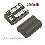 Canon Powershot BP-511 / BP511 / BP 511 Replacement Battery - 2 Pack