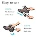 AGPTEK Non-Slip Over Shoe, Climbing Snow Ice Cleats Grips Anti-Slip Studded Ice Traction Shoe Covers Spike Crampons Cleats Size S/M/L/XL