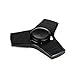 Hand Spinner Fidget Toy, FeBite EDC Spinner Focus Toy Pure Aluminum High Speed Spins Helps Focusing for Anxiety Stress Reducer Relieves ADHD ADD Autism Adult Children (Black)