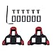 oldeagle 2Pcs Cycling Bicycle Bike Self-locking Pedal Cleats Set For Shimano SM-SH11 SPD-SLthumb 1