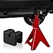 Easycosy Car Jack Stand Pad,Upgrate 5-6 Tons Rubber Jack Pad Adapter Slotted Frame Rail Pinch Weld Protector,4 Packs(New jackpad-4p)
