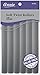 Annie Soft Twist Rollers, Gray, 7 Inch, 12 Count