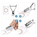 GOOACC Badge Hole Slot Punch for ID Cards Hand Held, One Slot Puncher, 15mm x 3mm Hole, No Burrs Holes, Metal Hole Punch for ID Cards, Badge Holes, 1 MM PVC Cards
