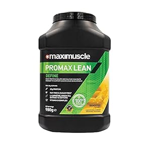 MAXIMUSCLE-Promax-Lean-Protein-Powder-Banoffee-Flavour980-g Maximuscle Promax Lean | Whey Protein Sports Supplement Powder for Lean Muscle Development | Banoffee, 980g - 28…