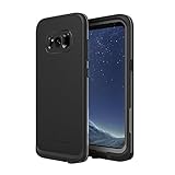 Lifeproof FRĒ SERIES Waterproof Case for Samsung Galaxy S8 (ONLY) - Retail Packaging - ASPHALT (BLACK/DARK GREY)