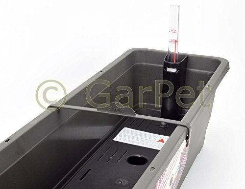 Plastia Blumenkasten Bergamot Balkonkasten 60 cm anthrazit – Bild 4