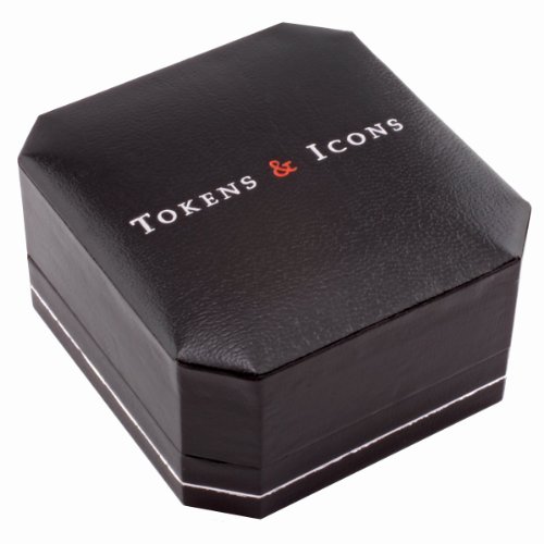 Tokens & Icons Mechanical Watch Movement Silver Settings Cufflinks (55WC)