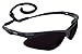 Jackson Nemesis Safety Glasses Black Frame - Smoke Lens Anti Fog