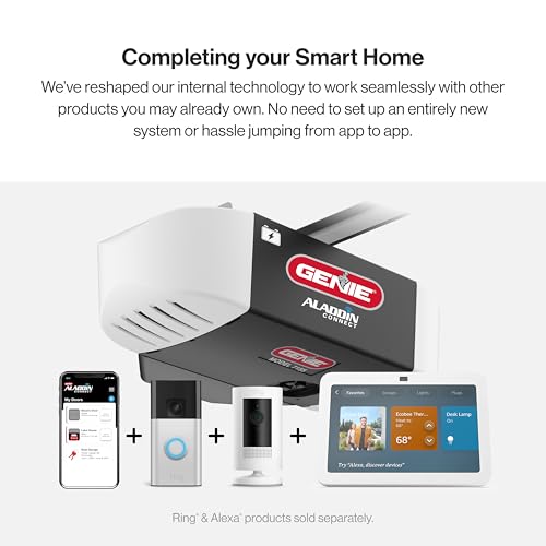 Genie StealthDrive 7155 Connect Smartphone-Controlled Belt Drive Garage Door Opener - 1 Each - View 2