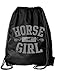 Activewear Apparel Equestrian Drawstring Bag (One Size, Horse Girl)