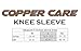 Copper Knee Sleeve - Knee Brace -Running, Basketball, Comfortable and Supportive-Large