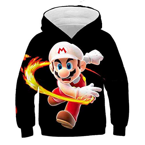 Super Mario Print 3D Kids Hoodies, Anime Sonic Casual Sweatshirts Kind Trui Harajuku Streetwear, Meisjes Jongens Cartoon… - Afbeelding 5