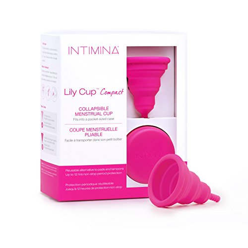 Intimina Lily Cup Compact Small Menstrual Cup with Flatfold Compact