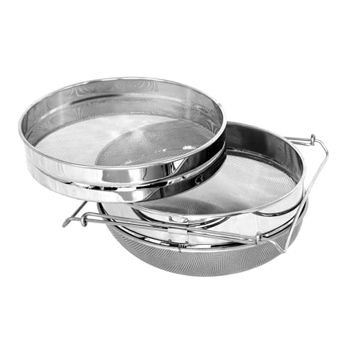 BeeCastle Double Sieve Honey Strainer