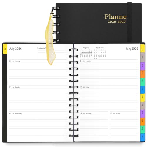 Daily Planner 2026-2027 18-month Weekly Monthly