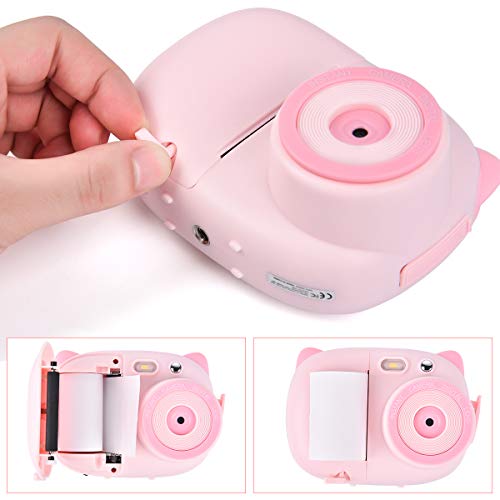 Upgrow Sofortbildkamera Kinder Kamera, Digitalkamera für Kinder, 24 Megapixel HD Kamera mit 2.4" IPS farbig Bildschirm, Sofortdruck Kamera, Mini Camcoder – Bild 6