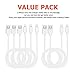 CABPLUS 5Pack 6FT iPhone Charger Cable Compatible with iPhone XS XR X 8 8Plus 7 7Plus 6s 6sPlus 6 6Plus SE 5 5s 5c iPad iPod & More