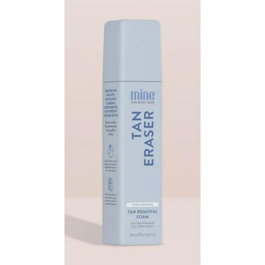 MINETAN BODY.SKIN Eraser - Fake Tan Remover - Removes Self Tan Mousses, Lotions and Mists, Vegan Friendly, 6.7 fl oz, 200 ml