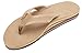 Rainbow Sandals Men Premium Leather Double Layer, Sierra Brown, X-Large (11-12)