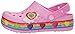 Crocs Kids' Crocband Fun Lab Hearts Light-Up Clog, Carnation, 11 M US Little Kid