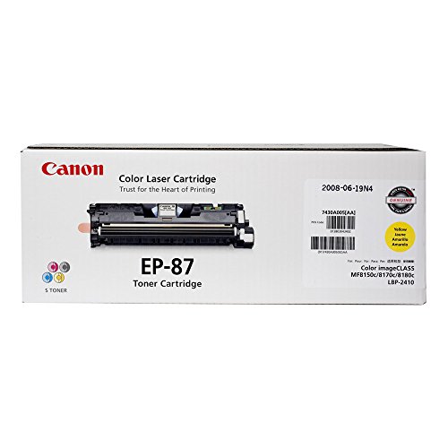 Canon Original EP-87 Toner Cartridge - Yellow