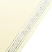 Certificate Paper with Silver Metallic Foil Border, Award Certificates (Ivory, 8.5 x 11 in, 48-Pack)
