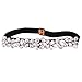 Dorchid Women Rhinestone Belt Crystal Sparkly Elastic Thin Belts for dressy Lady White S