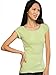 Kavio! Junior Seashell Stitch Boat Neck Cap Sleeve Top