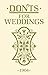 Don'ts for Weddings by Bloomsbury Publishing