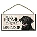 Imagine This Wood Sign for Black Lab Dog Breeds