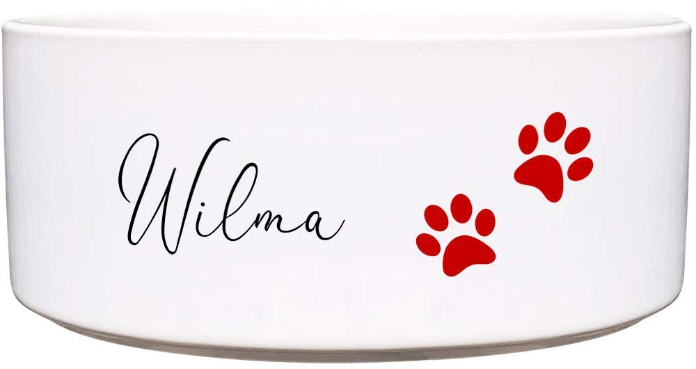Personalisiertier Hundenapf Mit Namen - Individuelle Futterschale Für Hunde & Katzen