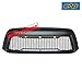 EAG Replacement Upper Grille Front Grill with Amber LED Lights Fit for 10-13 Tundra - Matte Black