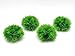 BEGONDIS Aquarium Decorations 4Pcs Green Grass Ball Water Plants, Artificial Fish Tank Decor, Made of Soft Plastic Safe for All Fish & Petsthumb 2