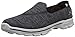 Skechers Performance Women's Go Walk 3 Force Slip-On Walking Shoe,Black/Gray,8.5 M US