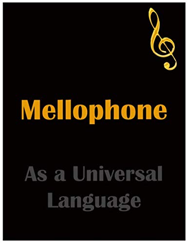 Mellophone As A Universal Language: ⭐ 8.5''x11'' Music Manuscript Paper | 120 pages | 120 Full Staved Composition Notebook | Staff Paper | 120 Full ... | blank sheet music notebook kids and adult