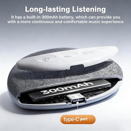 Last page® 2026 New Bluetooth Sleep Pillow Speaker, Wireless White Noise Pillow Speaker with Timer, Ultra-Thin Stereo Bass Private Sleep Speaker for Adults Kids (Blue)