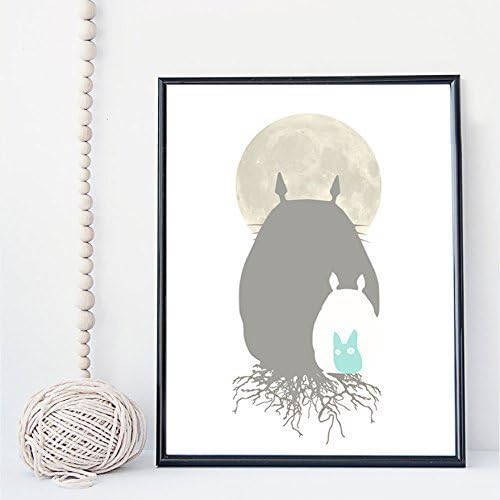 Studio ghibli's Totoro wall art print poster - unframed