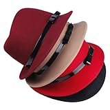 JTC Lady Wool Hat Women Jazz Cap