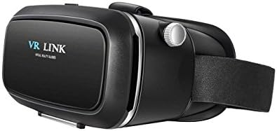 VR LINK Virtual Reality Headset,VR Glasses Support iPhone Samsung LG and Other Smartphones
